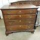 Antique Colonial Mahogany chest, excellent condition