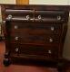 Antique Empire Chest With Glass Knobs Late 1800s/early 1900s