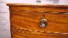 Antique George LLL Mahogany Bow Front Chest Of Drawers