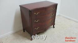 Antique Mahogany Carved French Sideboard Server Bachelors Chest Console