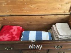 Antique Mahogany Cedar Blanket Chest