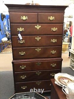 Antique Mahogany Chest On Chest