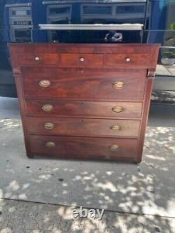 Antique Mahogany Chest of Drawers Made in USA