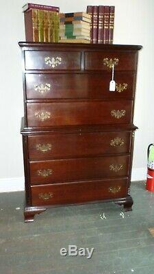 Antique Mahogany Chest of Drawers, Mahogany Association Certified