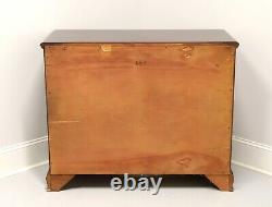 Antique Mahogany Chippendale Bachelor Chest with Fluted Columns