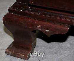 Antique Mahogany Federal Chest on Chest, Irwin Furniture Company, Pendleton Line