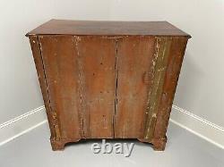 Antique Mid-19th Century Mahogany American Chippendale Bachelor Chest