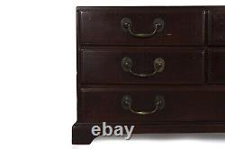Antique Miniature English George III Mahogany Chest of Drawers Document Box