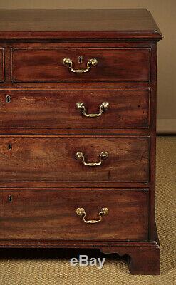 Antique Small Georgian Mahogany Chest of Drawers c. 1800
