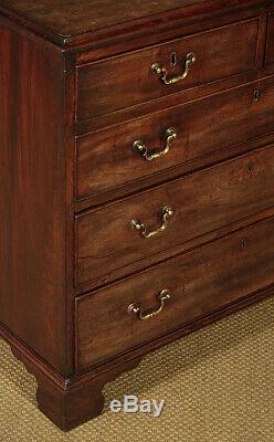 Antique Small Georgian Mahogany Chest of Drawers c. 1800