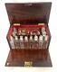 Antique Victorian Mahogany Apothecary Cabinet / Medicine Chest COMPLETE