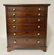 Antique Victorian Miniature Apprentice Sample Chest of Drawers Collectors
