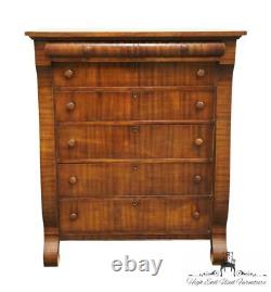 Antique Vintage CHITTENDEN & EASTMAN Mahogany Rustic Traditional 40 Chest of