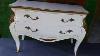 Antique White Paint Mahogany Chest Of Drawers