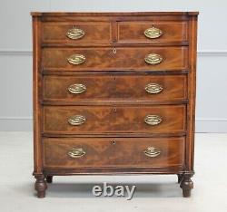Antique William IV mahogany chest of drawers