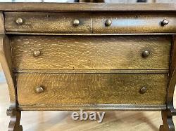 Antique empire-style chest of drawers