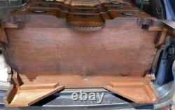 Artisan Mahogany block front chest hand made by noted cabinetmaker David LeFort