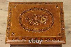 Asian Vintage Painted Mahogany Chest with Stand Maitland Smith #49027