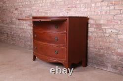 Baker Furniture Georgian Mahogany Chest of Drawers, Newly Refinished