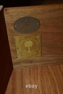 Baker Historic Charleston Sheraton 4-drawer Mahogany Chest with Brass Hardware