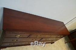 Baker Mahogany Chippendale Style Chest of Drawers Dresser