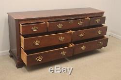Baker Mahogany Chippendale Style Chest of Drawers Dresser (B)