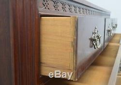Baker Mahogany Chippendale Style Chest of Drawers Dresser (B)