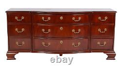 Baker Stately Home Collection Chippendale Mahogany Chest Dresser