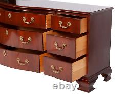 Baker Stately Home Collection Chippendale Mahogany Chest Dresser