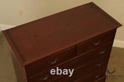 Bench Made Solid Mahogany Queen Anne Style Highboy Chest