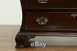 Bombe Vintage Carved Mahogany Hall Chest or Dresser, Century #33084