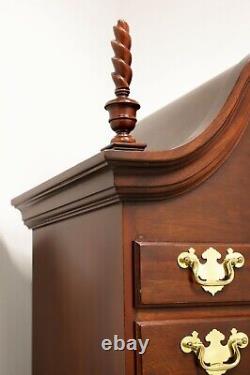 COUNCILL CRAFTSMEN Mahogany Queen Anne Style Highboy Chest