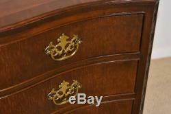Chippendale Mahogany Serpentine Chest Historic Charleston Collection By Baker
