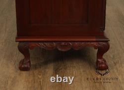 Chippendale Style Antique Bench Made Mahogany Chest of Drawers