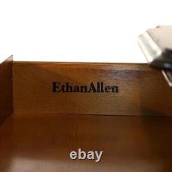 Chippendale Style Ethan Allen Mahogany Block Front Chest 20thC