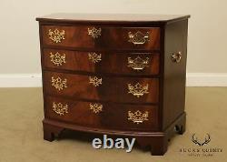 Chippendale Style Mahogany Bow Front Chest of Drawers