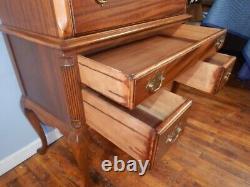 Chippendale style Highboy Mahogany Chest on chest