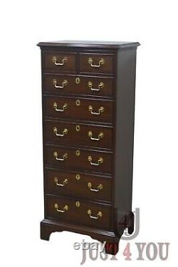 Councill Banded Mahogany Lingerie Chest