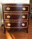Councill Bow Front Chest Mohagony Distressed Very good condition