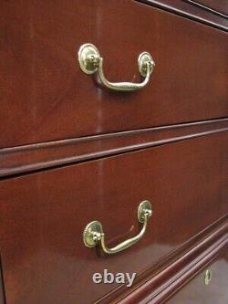 Councill Craftsman Chippendale Mahogany 8 Drawer Chest on Chest Mint