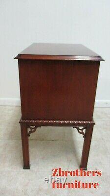 Councill Craftsman Mahogany Silver Chest end table night stand