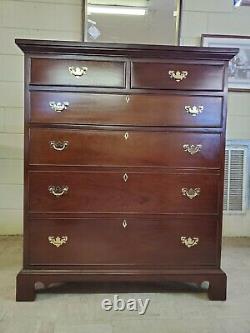 Craftique Chest Six Drawer Mahogany Excellent