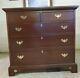 Craftique Chest Two Over Three Drawer Mahogany Excellent