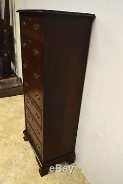Craftique Solid Mahogany Chippendale Style Lingerie Chest