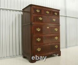 Drexel Chippendale Collection Flame Mahogany Chest Of Drawers #116- 414