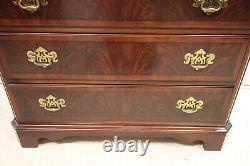 Drexel Heritage Chippendale Collection Cherry Flame Mahogany Chest on Chest