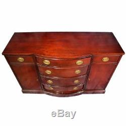 Drexel Mahogany Georgian Side Cabinet Buffet Console Sideboard Chest Server