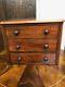Edwardian Mahogany Apprentice Miniature Chest of Drawers