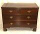 English Antique Georgian Period Chest of Drawers Bedroom Dresser Nightstand
