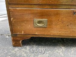 English Campaign Style Victorian War Chest